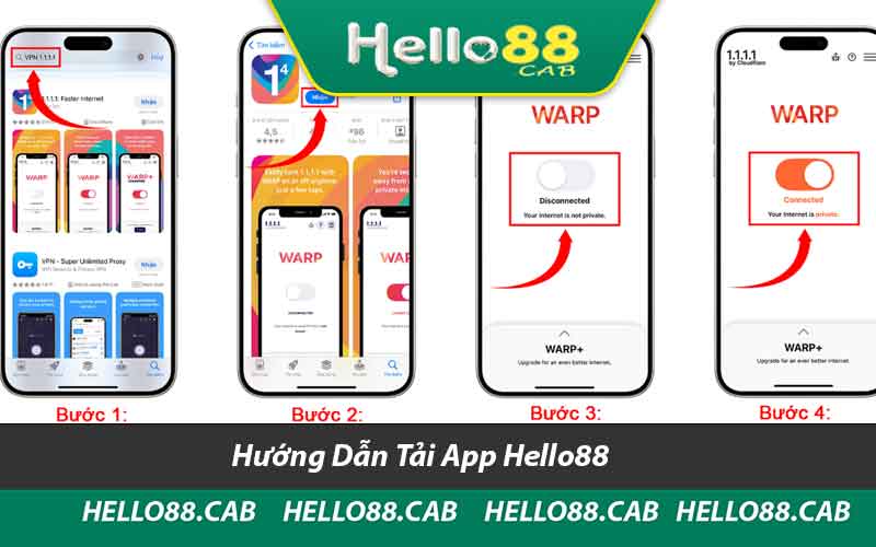 Hướng Dẫn Tải App Hello88