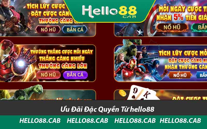 Ưu Đãi Đặc Quyền Từ hello88